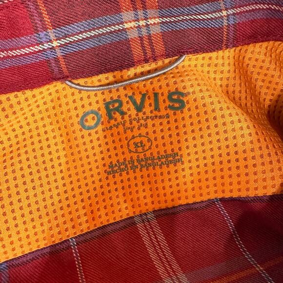 Orvis Men's Long Sleeve Casual Button Up Shirt Size XL - Picture 5 of 6